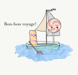 Green Poo and Ham bon voyage sugar 300x290 - Green Poo and Ham