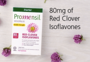 Promensil 80mg 300x205 - Isoflavones. Icecreams? No, for Menopause. What?